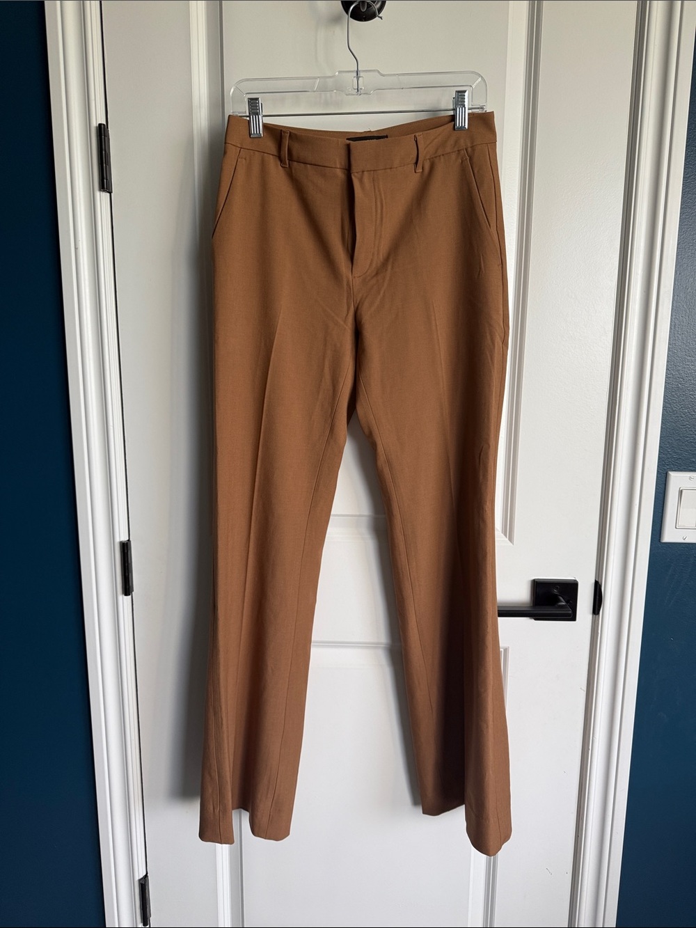 Women's Boot-cut Dress Pants in Camel